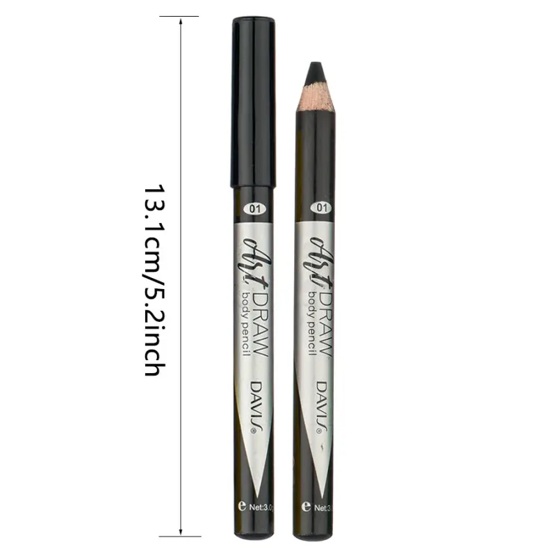 15 Color Eyeliner Lip Liner Pen Black Blue Multicolor Metallic Pearly Glitter Matte Finish Punk Smokey Style Eye Makeup Pen