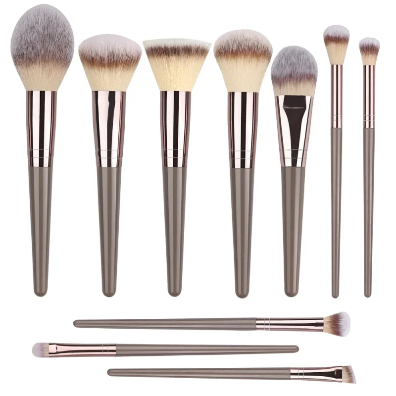 Conjunto de pincéis de maquiagem, 1-20 peças, base, blush, pó, corretivo, sombra, macio e fofo, armazenamento de ferramentas de beleza cosmética feminina