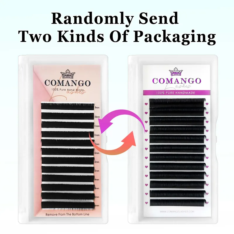 CoMango Easy Fan Lashes Extension DIY 2d/3d/4d/10d Faux Mink Blooming Eye Lash Extension 0.03/0.05/0.07 Makeup Lashes — image 2