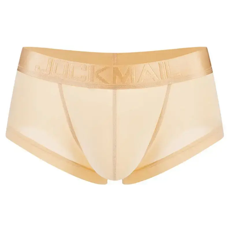 Jockmail Mens Panties Sexy Boxer Translucent Seamless Hombre Ice Silk Calcinhas New Brazilian Underwear Funny Lenceria De Hombre — image 25