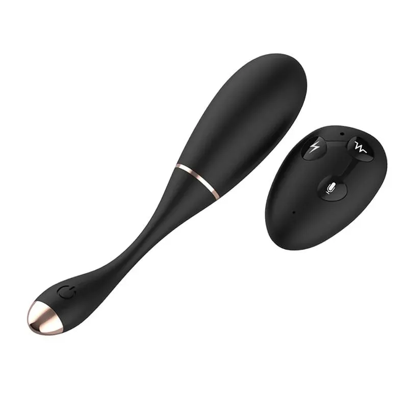 צליל שלט רחוק קפיצה ביצה הלם חשמלי G Spot נרתיק ממריץ קיגל כדורי תרגיל כדור ויברטור צעצועי מין לאישה
