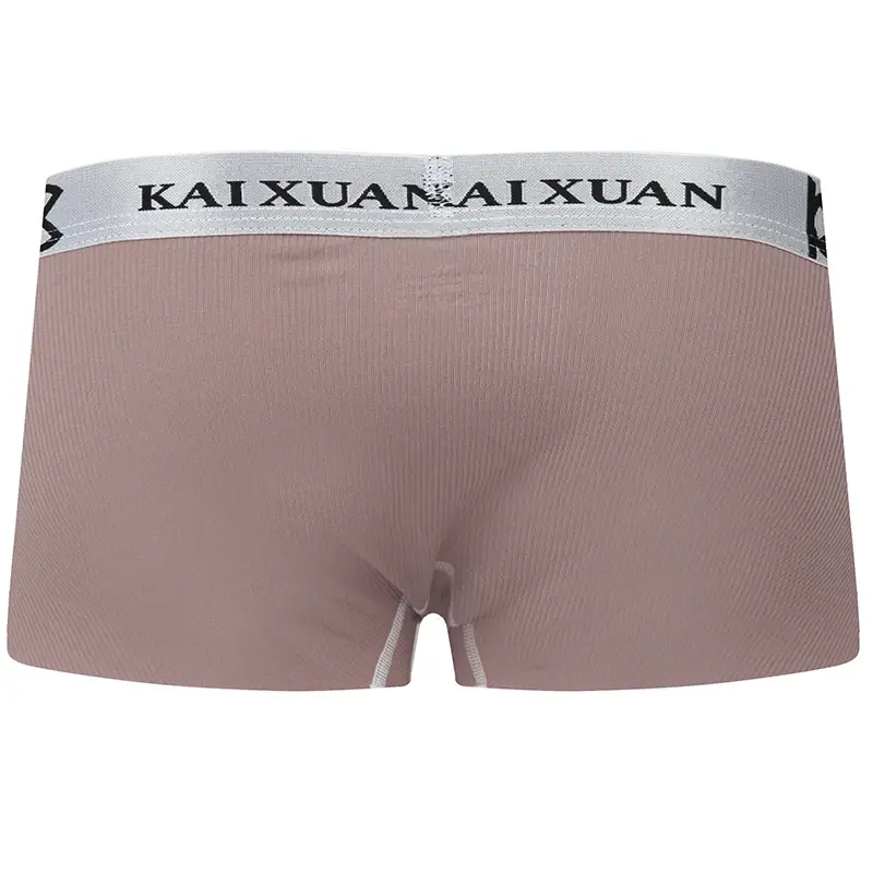 Fashion Men's Underwear Ultra-thin Breathable Boxers Shorts Low-rise Panties — image 17