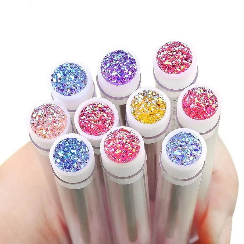 1-10 τμχ Pink Eyelashes Brushes Επαναχρησιμοποιήσιμη βούρτσα φρυδιών για βλεφαρίδες Extension Crystal Eyelash Brush Mascara Tube Make Up Hot εκπτώσεις — image 4