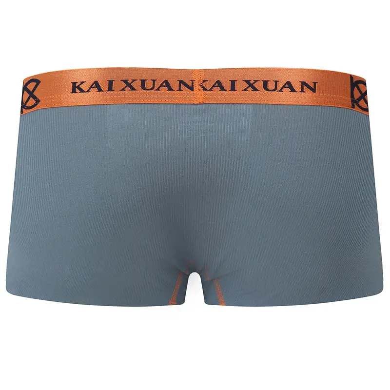 Fashion Men's Underwear Ultra-thin Breathable Boxers Shorts Low-rise Panties — image 15