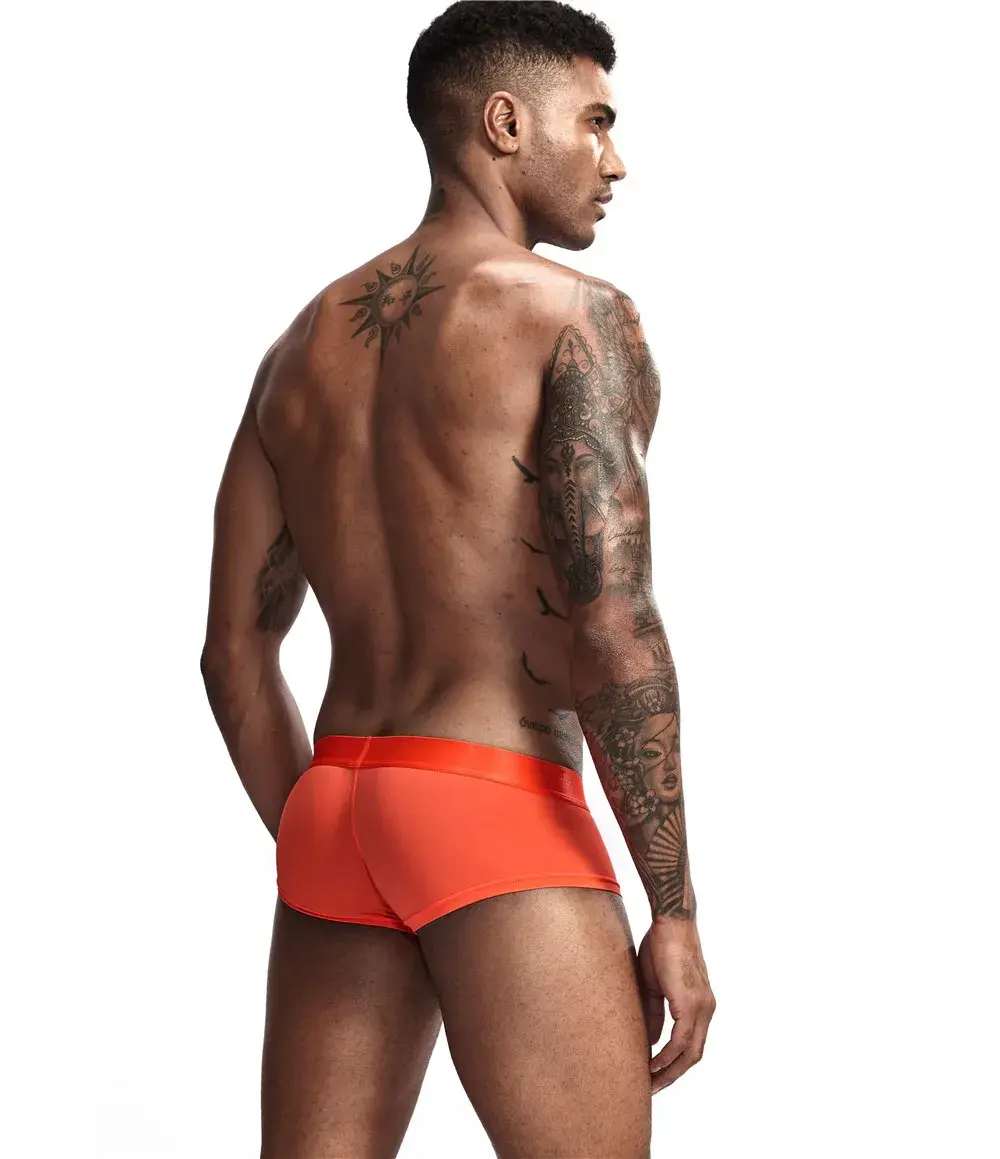 Jockmail Mens Panties Sexy Boxer Translucent Seamless Hombre Ice Silk Calcinhas New Brazilian Underwear Funny Lenceria De Hombre — image 17