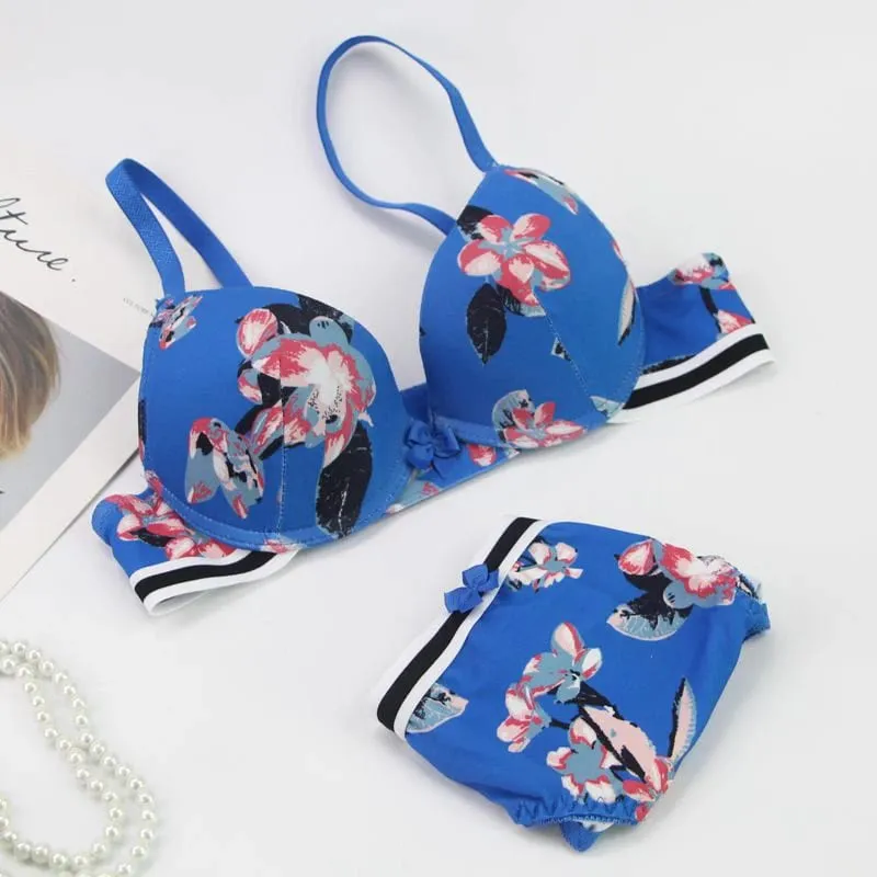 DaiNaFang 2 τεμάχια BCDE Cup Σετ σουτιέν Push Up Σετ εσωρούχων Γυναικεία κεντήματα Bralette Εσώρουχα αναπνέοντα γυναικεία εσώρουχα — image 3