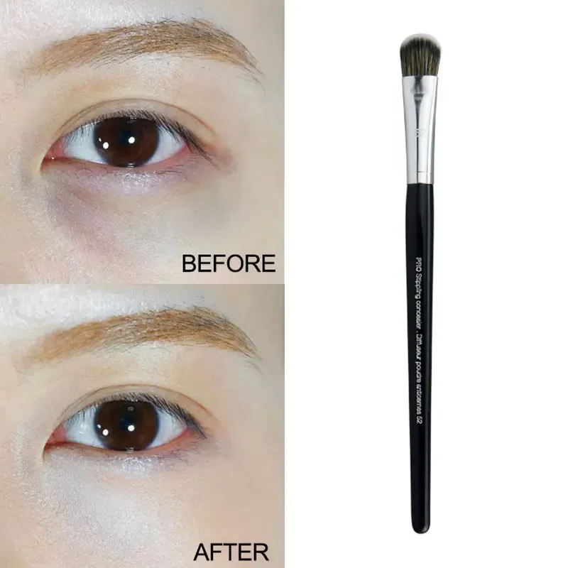 Pincéis de maquiagem corretivo facial, profissional, base, corretivo, cabeça plana, nariz, sombra, pincéis, suprimentos de ferramentas de maquiagem, imperdível