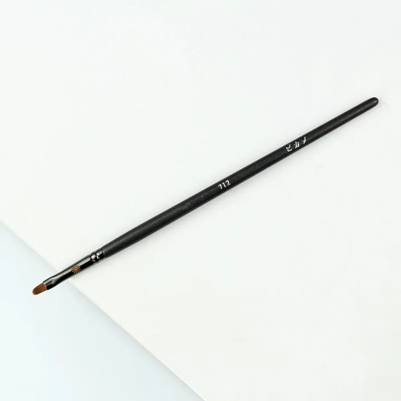 1 τμχ Precision Eyeliner Beveled Concealer Πινέλα μακιγιάζ κωνικό Πινέλο μακιγιάζ για τα βλέφαρα Flat liner υγρό φρύδι 406 712 722 — image 11