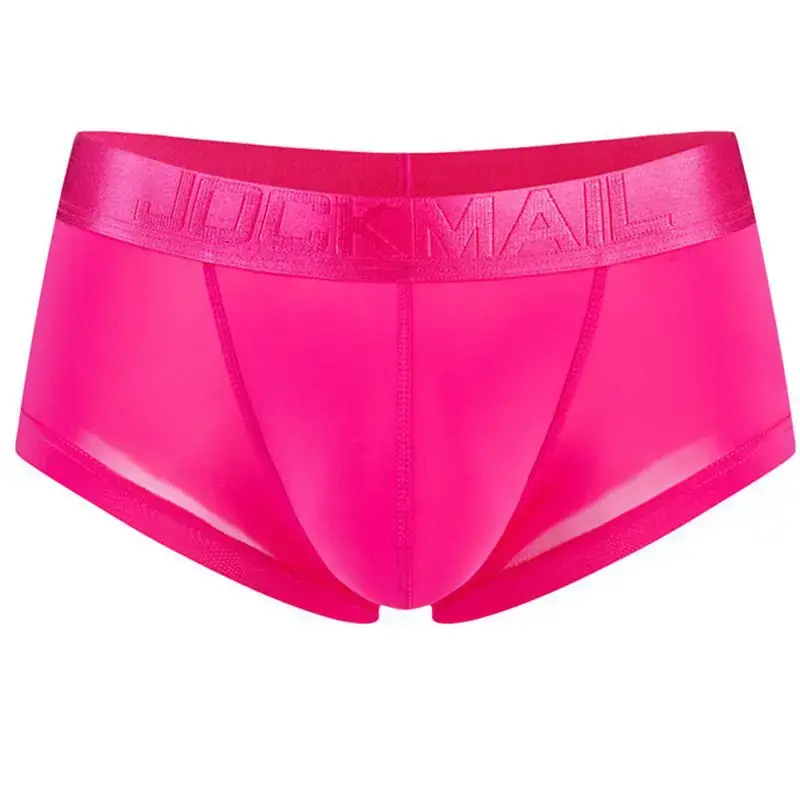 Jockmail Mens Panties Sexy Boxer Translucent Seamless Hombre Ice Silk Calcinhas New Brazilian Underwear Funny Lenceria De Hombre — image 26