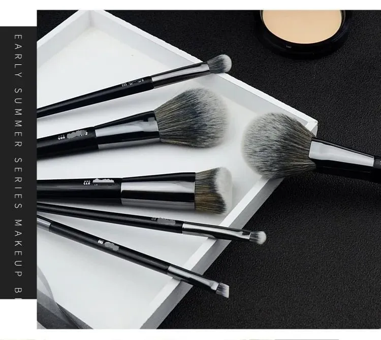 1 τεμ. Fan Powder Πινέλα Μακιγιάζ Powder Contour Make up Brush Setting Finish Bronzer Practical Beauty tools Professional Blusher — image 4