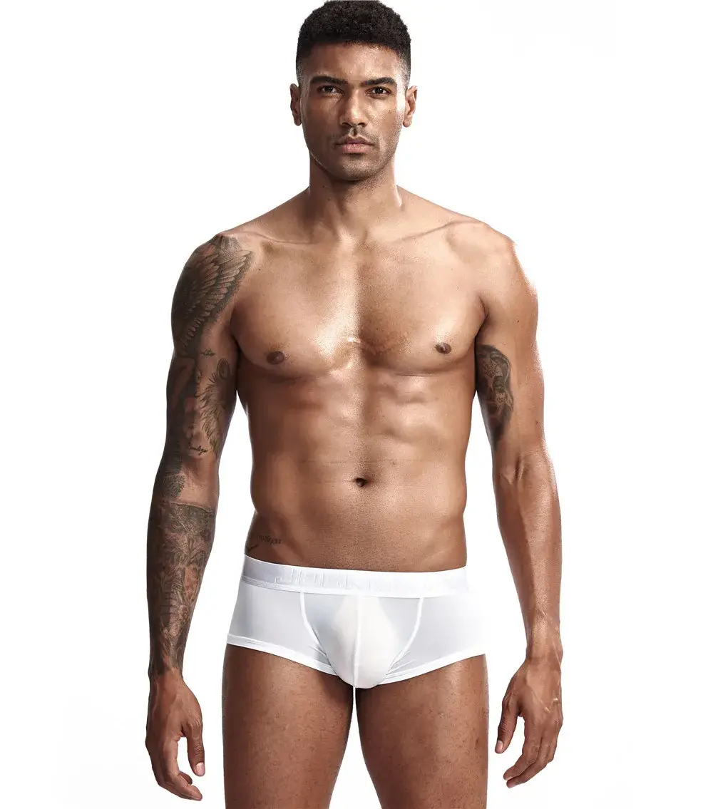 Jockmail Mens Panties Sexy Boxer Translucent Seamless Hombre Ice Silk Calcinhas New Brazilian Underwear Funny Lenceria De Hombre — image 3