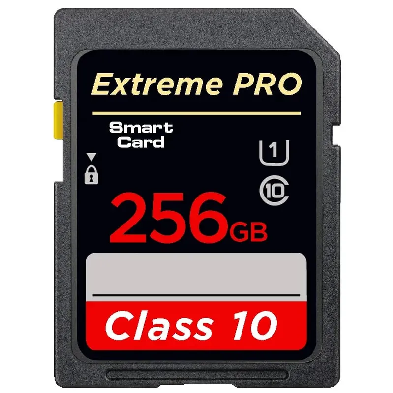 כרטיס זיכרון מהיר מצלמת כרטיס SD 256GB 128GB 64GB כרטיסי sd Class 10 TF SD Card 32GB 16G 8G Mini Flash Card עבור SLR — image 12