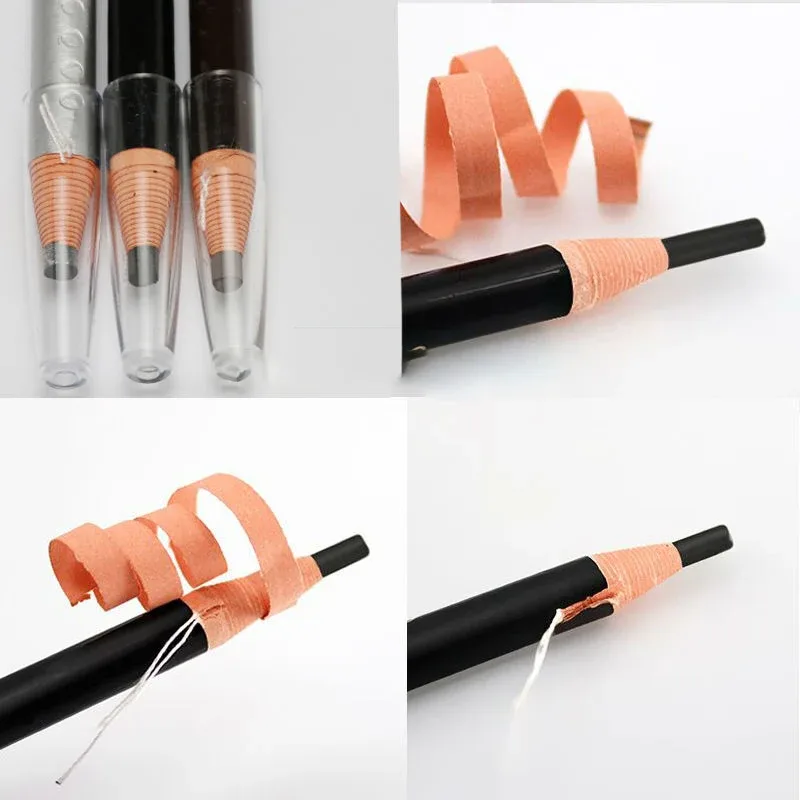 5 pçs/set Lápis de Sobrancelha Maquiagem Marrom Potenciadores de Sobrancelha Arte Cosmética À Prova D 'Água Lápis Matiz Tipos Estéreo Ferramentas de Beleza Barato — image 5