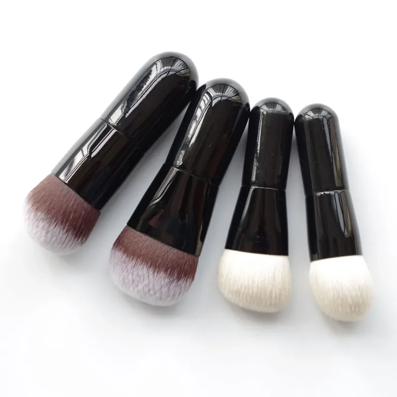 Bonito bebê profissional artesanal pincéis de maquiagem macio sintético saikoho cabra cabelo blush contorno fundação escova compõem escova — image 6