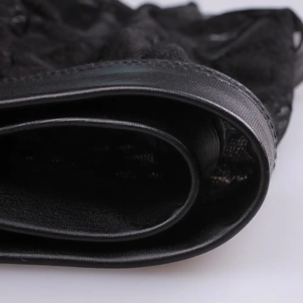 Boxer fin et respirant pour hommes, Sexy, noir, maille transparente, sous-vêtements convexes en U, Lingerie, pantalons Gay
