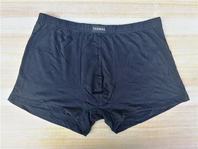 7XL 8XL 100% Cotton 4pcs/lot Big Size underpants Men Boxers plus size large size shorts breathable cotton underwear — image 6