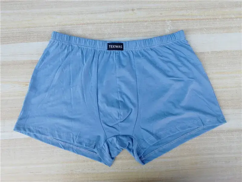 7XL 8XL 100% Cotton 4pcs/lot Big Size underpants Men Boxers plus size large size shorts breathable cotton underwear — image 4