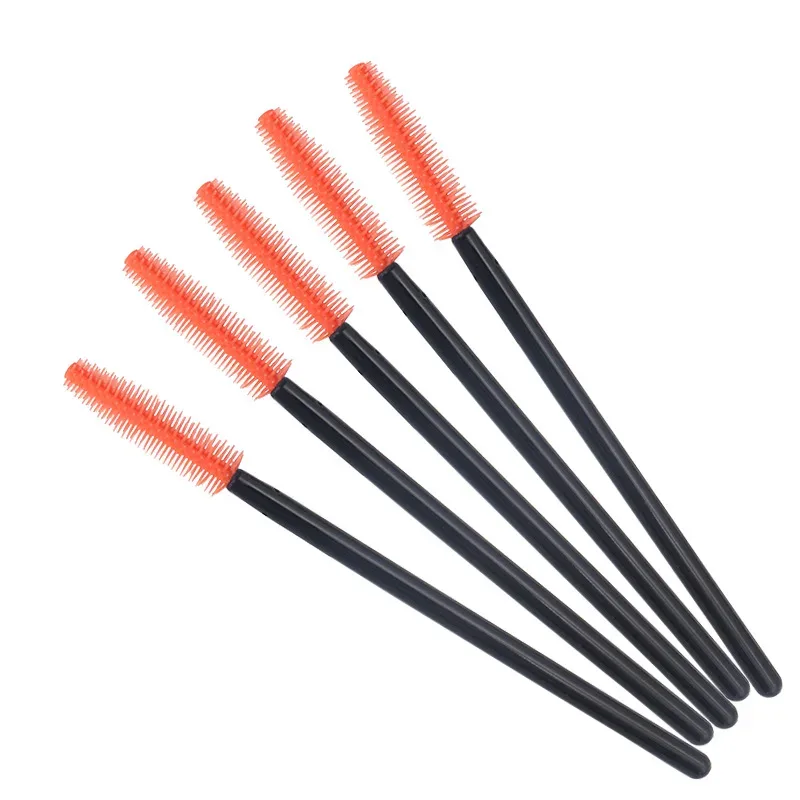 Pincéis descartáveis de silicone para cílios, 50 peças, rímel, aplicador de cílios, pincel de maquiagem, extensão de cílios, ferramentas de maquiagem, imperdível — image 8