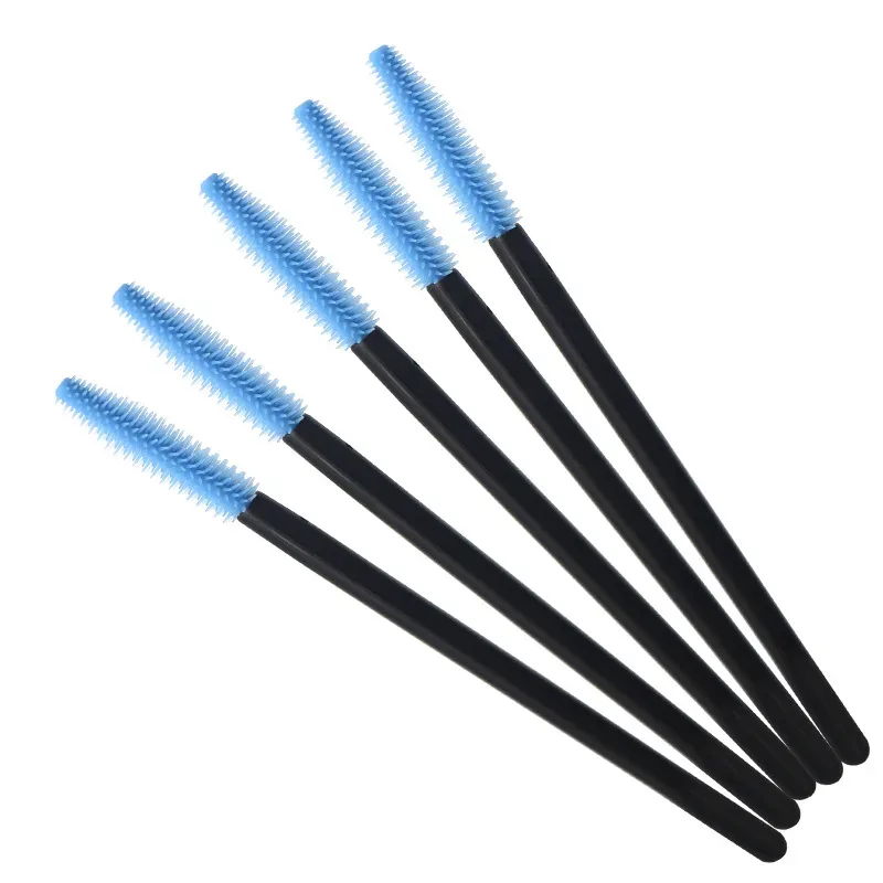 Pincéis descartáveis de silicone para cílios, 50 peças, rímel, aplicador de cílios, pincel de maquiagem, extensão de cílios, ferramentas de maquiagem, imperdível — image 9