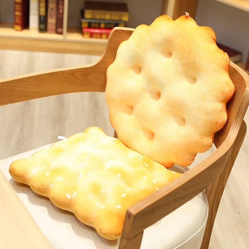 Νέο 38CM Simulation Biscuits Μαξιλάρι βελούδινο μαξιλάρι παιχνιδιών Παιδική διακόσμηση σπιτιού Μπισκότα Μαξιλάρι καθίσματος Καρέκλα Μαξιλάρι καθίσματος αυτοκινήτου — image 5