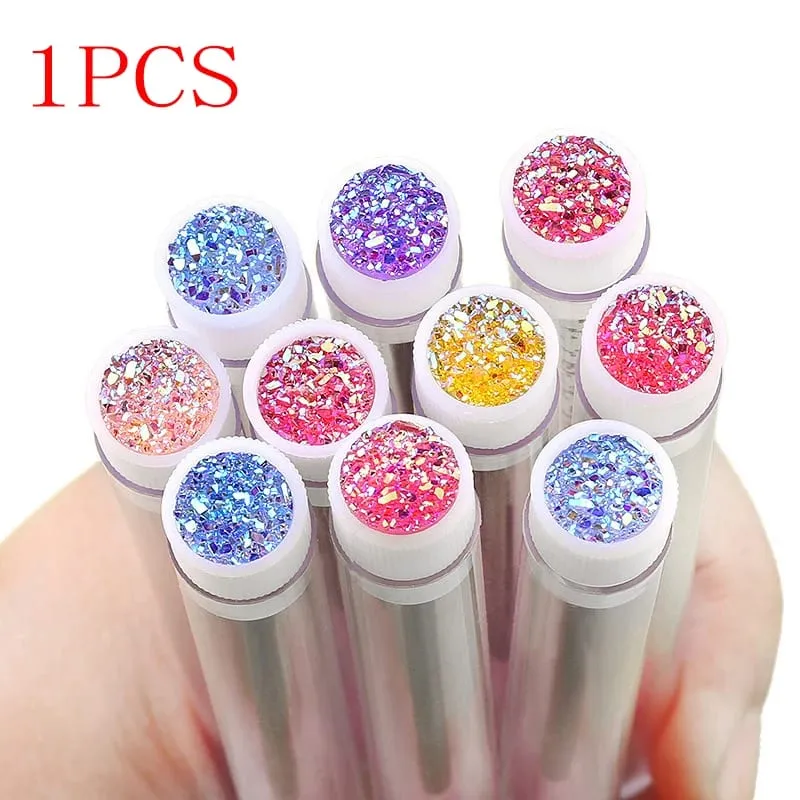 1-10 τμχ Pink Eyelashes Brushes Επαναχρησιμοποιήσιμη βούρτσα φρυδιών για βλεφαρίδες Extension Crystal Eyelash Brush Mascara Tube Make Up Hot εκπτώσεις — image 9