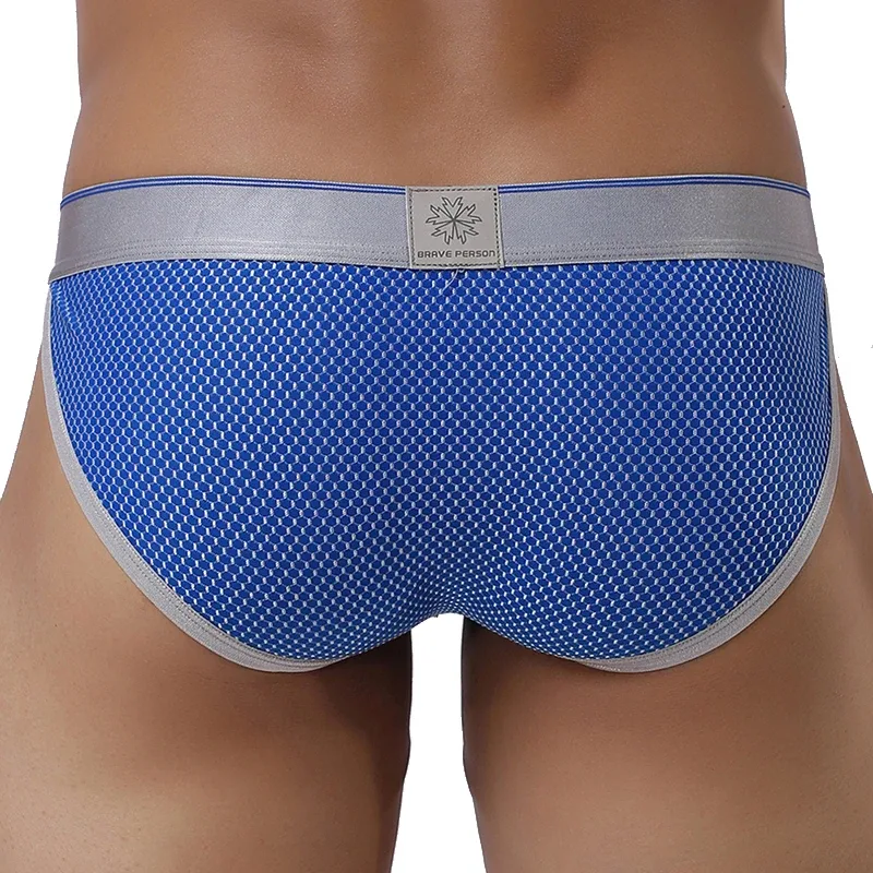 Sexy Men Underwear Briefs Breathable Underpants U Convex Pouch Low Waist Male Panties 3256810390531024 — image 6