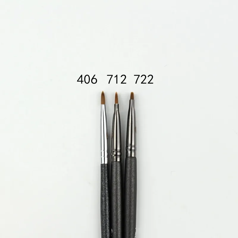 1 τμχ Precision Eyeliner Beveled Concealer Πινέλα μακιγιάζ κωνικό Πινέλο μακιγιάζ για τα βλέφαρα Flat liner υγρό φρύδι 406 712 722 — image 2