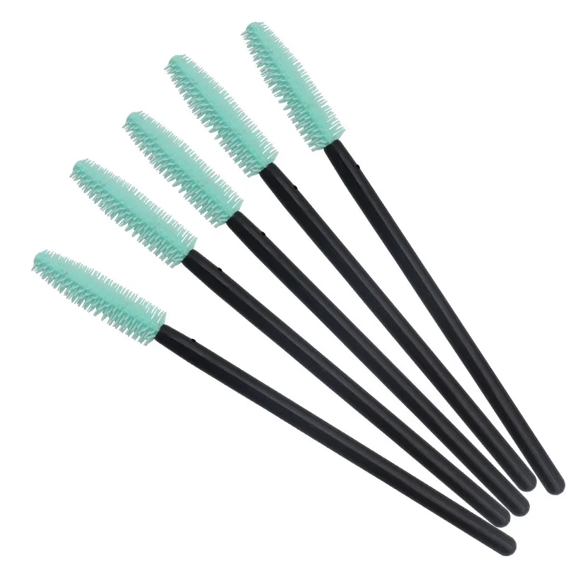 Pincéis descartáveis de silicone para cílios, 50 peças, rímel, aplicador de cílios, pincel de maquiagem, extensão de cílios, ferramentas de maquiagem, imperdível — image 16
