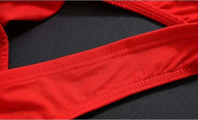 Biancheria intima da uomo sexy Intimo di cotone Mutande perizoma Intimo maschile Abbigliamento Vita bassa Stretch G-String Slip T-Back Tinta unita Traspirante — image 15