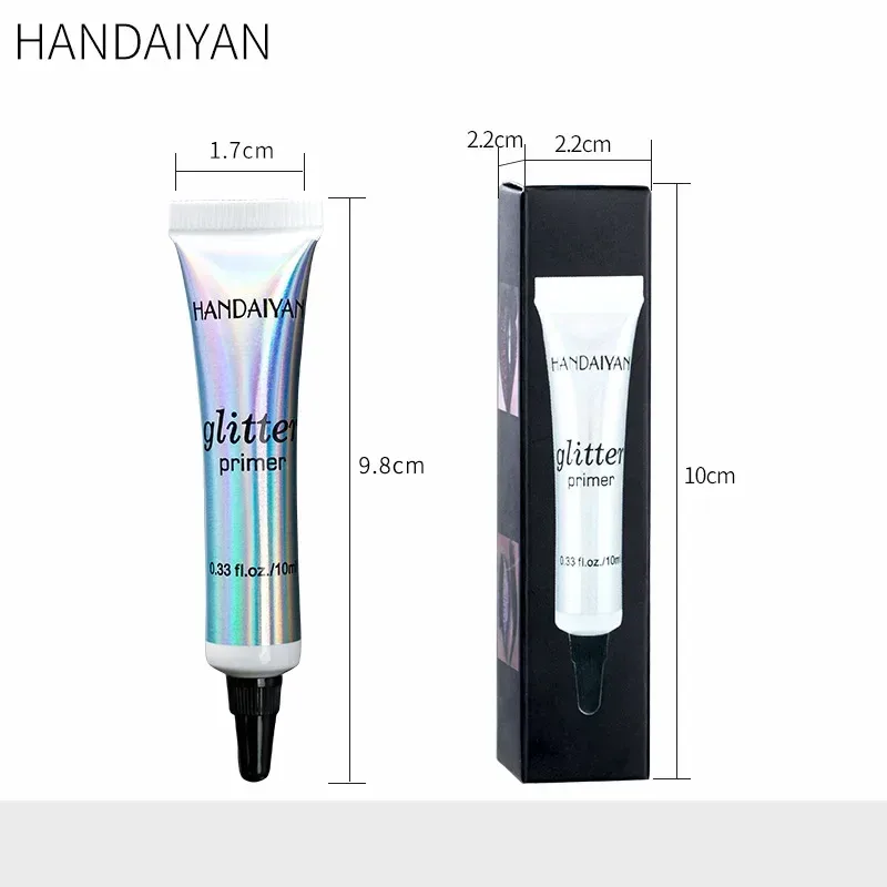 Γυναικεία βάση μακιγιάζ Glitter Eyeshadow Primer Μεγάλης διάρκειας Χρώμα Special Eye Primer Light Milk Cream Texture Cosmetics — image 6