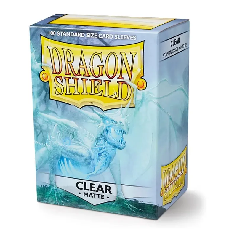 100 ΤΕΜ/BOX Τυπικό μέγεθος Dragon Shield Νέα μανίκια 63x88mm Διαφανή ματ καλύμματα για κάρτες επιτραπέζιων παιχνιδιών MTG/PKM Slevee — image 4