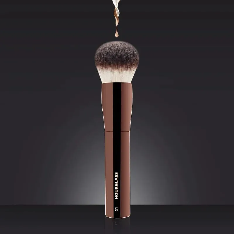 1 יחידה HG Pro Foundation retra מברשות איפור אבקת קו מתאר סומק מברשת איפור ידית מתכת הבהרה ברונזר קצה גבוה ללא קופסה — image 29