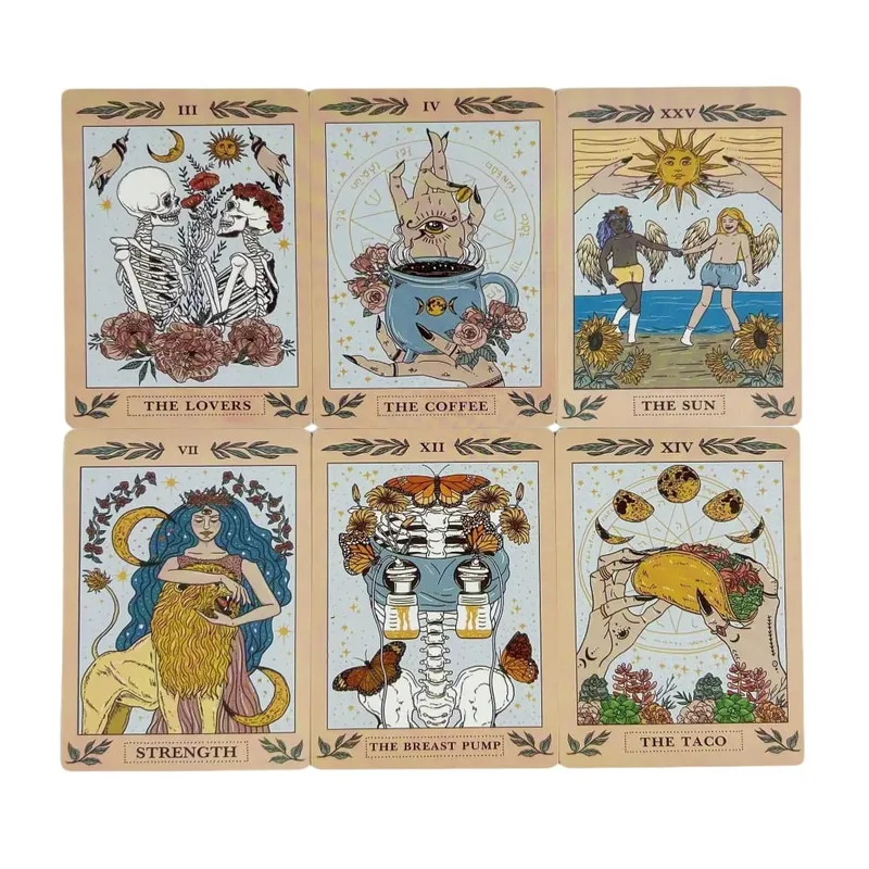 1 τμχ The Audacity Deck Fate Divination Κάρτες Oracle Κάρτες Ταρώ Διασκέδαση Κάρτες επιτραπέζιου παιχνιδιού — image 5