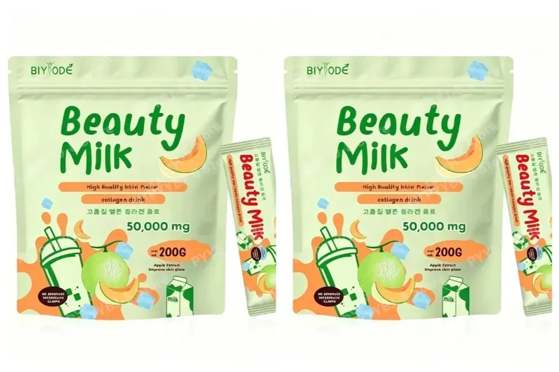 Strawberry Collagen Glutathione Drink Mix with Apple Extract for Skin Glow Support 10 Powder Sachets x 20g Net 200g — image 11