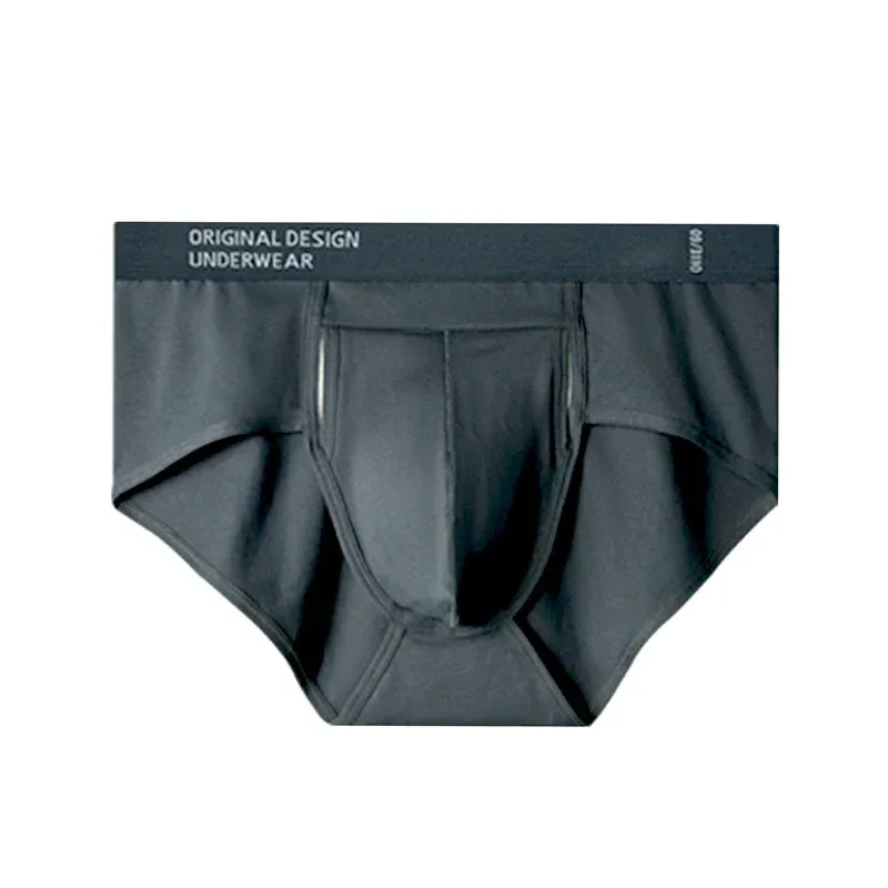 Men's Cotton Briefs High Quality Comfortable Underpants Breathable Soft Underwear Male Large Size U Bulge Pouch Panties Cueca — image 25