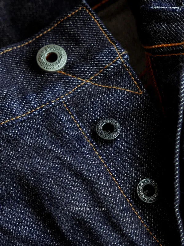 Red Tornado 511XX-0001 16oz Pink Line Selvedge farmer farmer férfiaknak Straight Fit, karcsú sziluett