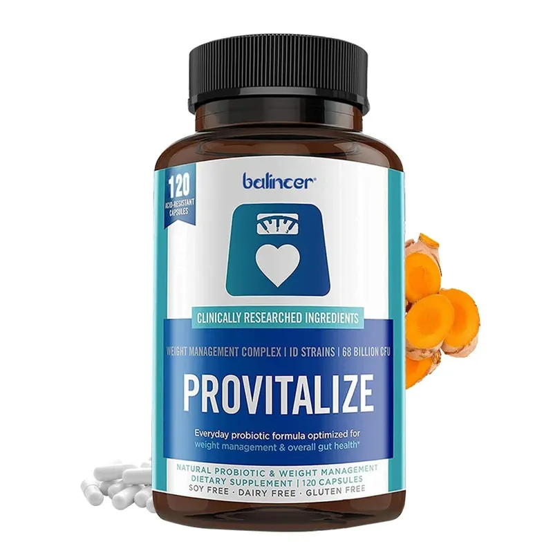 Provitalize Capsules - Γυναικεία προβιοτικά + Moringa Weight Management Immune Health & Gut Health Support 30/60/120 Caps — image 2