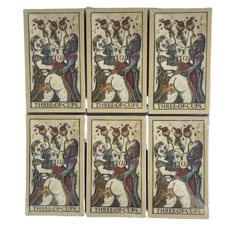 1 τμχ Trionfi Della Luna Κάρτες Ταρώ Μαντικές κάρτες Oracle Divination Edition Creativity ILLUSTRATED Moon επιτραπέζιες κάρτες — image 2