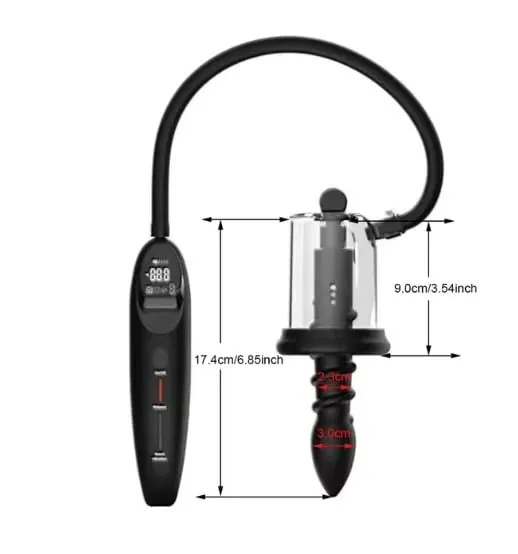 Electric Vibration Sucking Anus Rosebud Pump Vibrating Butt Plug Vacuum Sucker Male Prostate Massager Tool Anal Sex Toys For Men