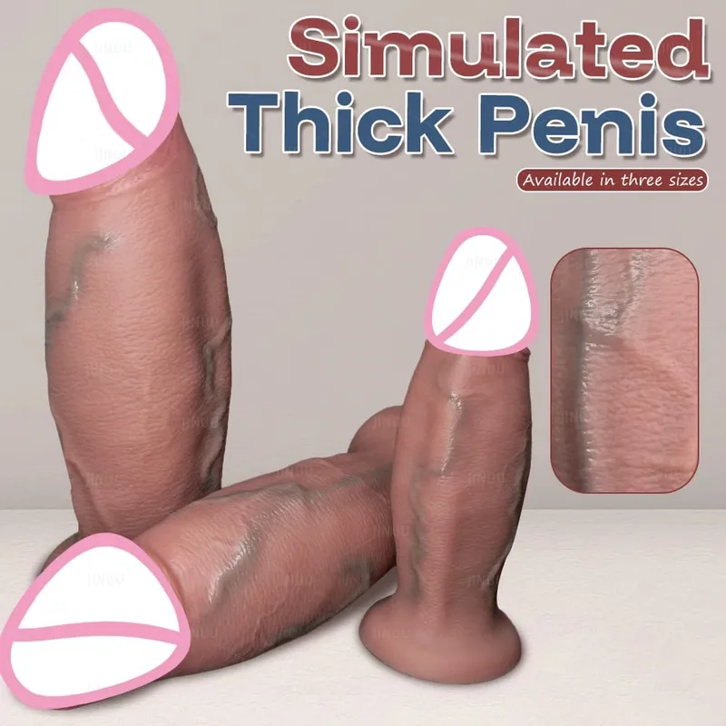Enorme consolador realista fantasía pene largo Miembro grande ventosa consoladores para mujeres consolador Anal gigante juguetes sexuales para Mujeres Hombres Gay
