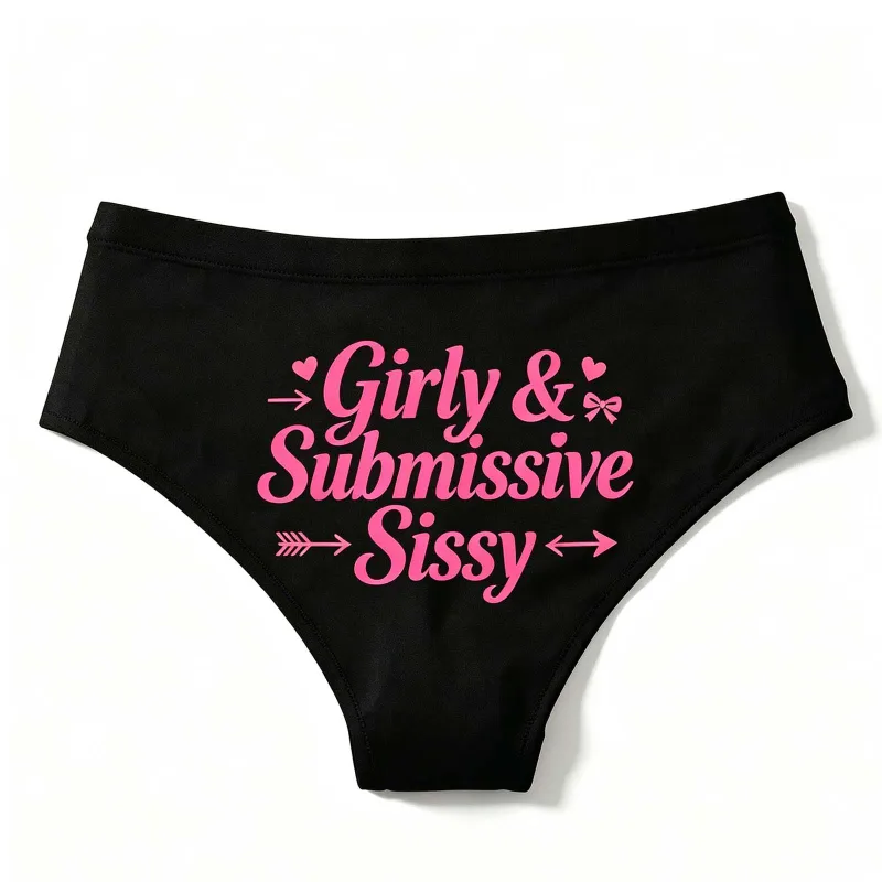 Femboy Sissy Queen Of Spades Cuckold Gay BBC Cotton Underwear Lingeries For Women Girl Briefs Female Underwear Ladies Underpants — image 24