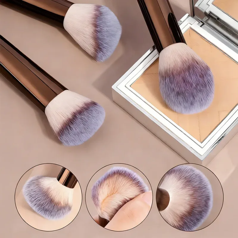 13 pcs Makeup Brush Set Dense Bristles Aluminum Alloy Handle Suitable for All Skin Types — image 3