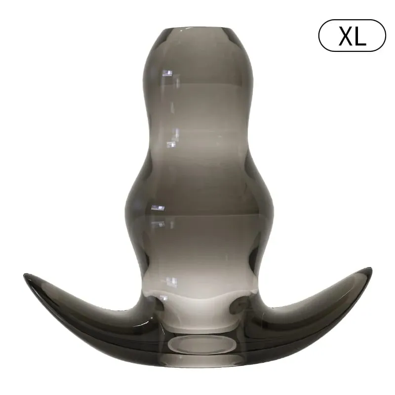 5 Sizes Hollow Anal Plug/Dilator/Dildo Soft Speculum Prostate Massager Butt Plug Set Intimate/Enema Sex Toys For Women Men Gay