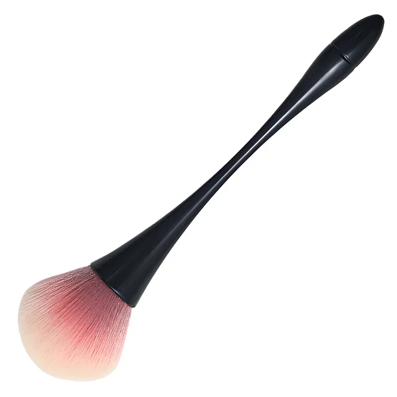 Pincéis de maquiagem profissional, pó de ouro rosado, blush, cabelo macio, limpador de pó grande para unhas, ferramenta de beleza cosmética para manicure — image 12
