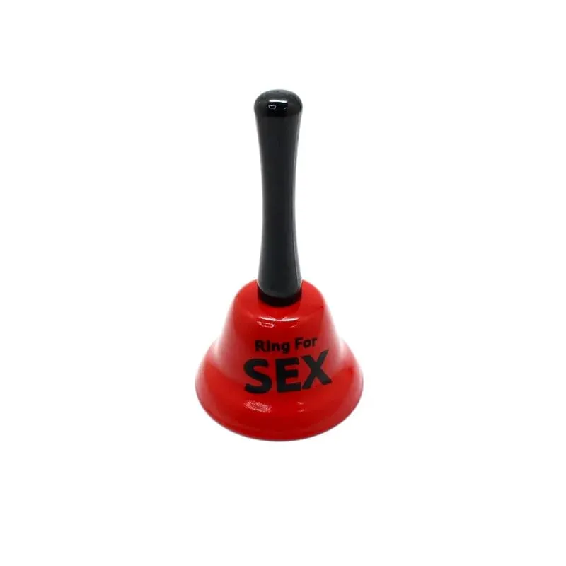 Couple Flirting Red Metal Sex Funny Table Ring Bell Sex Bell Ring Toy Game Novelty Gift Creative Red Bell — image 10