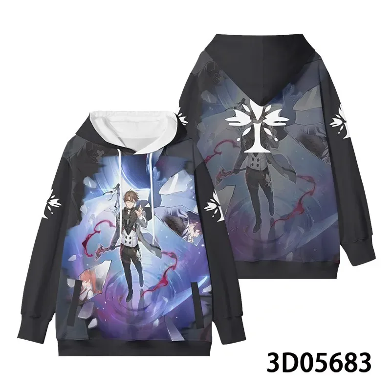ใหม่เกมHonkai: Star Railทั้งหมดบทบาทเล่นHoodies 3Dพิมพ์อะนิเมะเสื้อกันหนาวขนาดใหญ่ผู้ชายผู้หญิงแขนยาวTracksuit Pullover — image 36