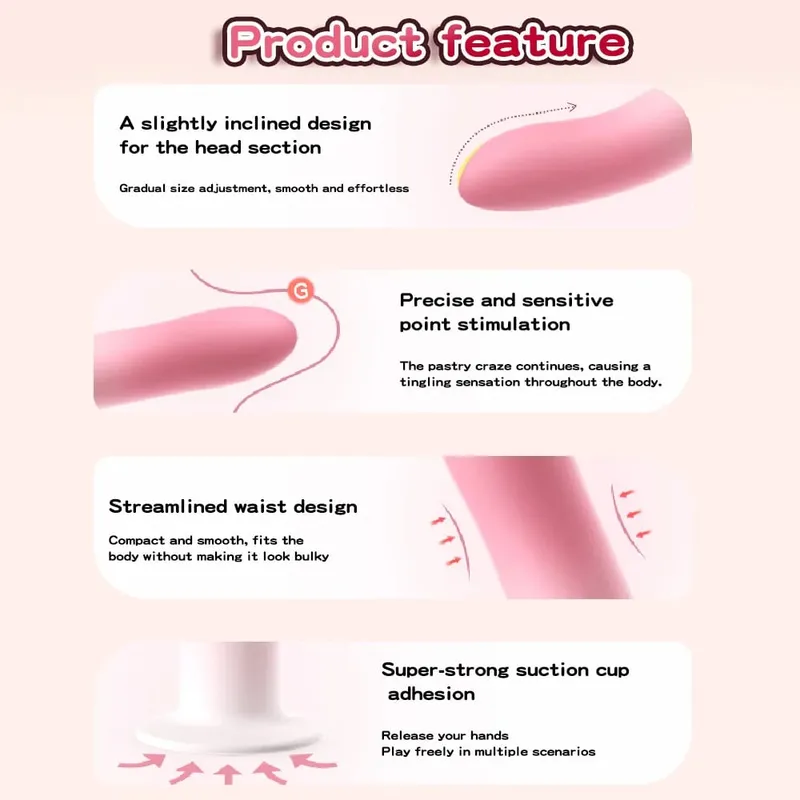 Ευέλικτη υγρή σιλικόνη Dildo για αρχάριους G Spot Προσωπικό Εργαλείο Μασάζ Βεντούζα Πρωκτικό βύσμα Prosate Massager Γυναικείο σεξουαλικό παιχνίδι — image 5