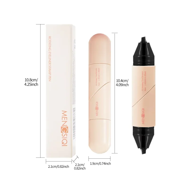 2 in 1 Rotating Eyeliner Stamp Smooth Waterproof Long Lasting Smudge Resistant Eyeliner — image 6