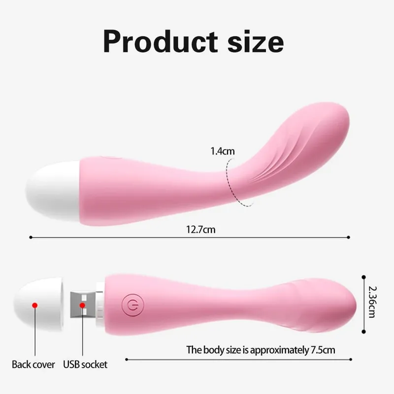 G Spot Vibrators גירוי דגדגן דילדו אנאלי ויברטור פטמה דגדגן ממריץ למתחילים אוננות צעצועי מין לנשים בוגרות