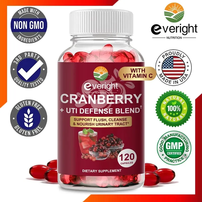 Cranberry Capsules for Women - UTI Defen